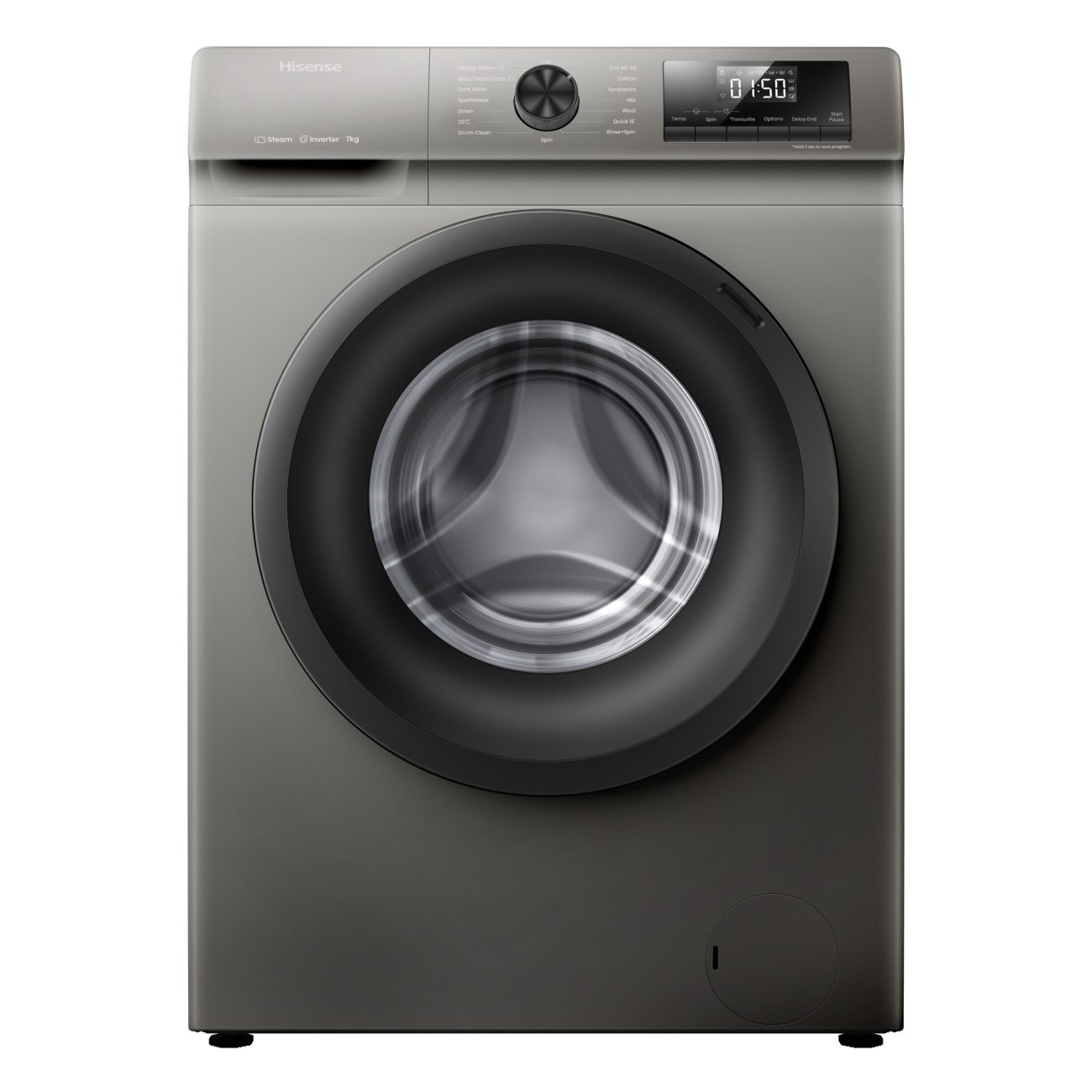 Hisense WFQP9012VMT | 9kg Front Loader Washing Machine